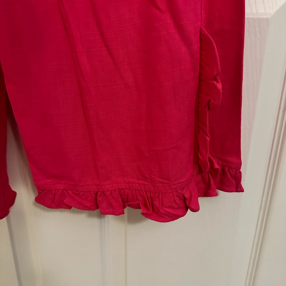 Umgee Linen Pants, Hot Pink, NWT, Medium